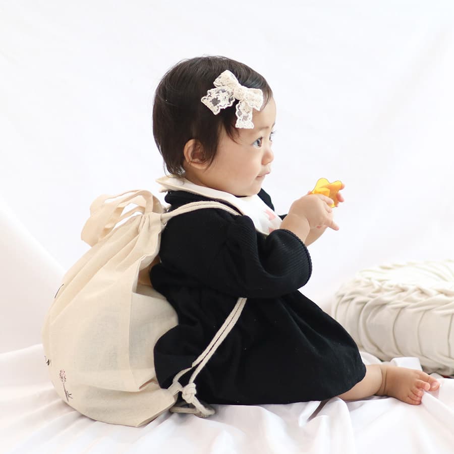 1歳誕生日 一升餅 名前入りリュック イノセントスマイル