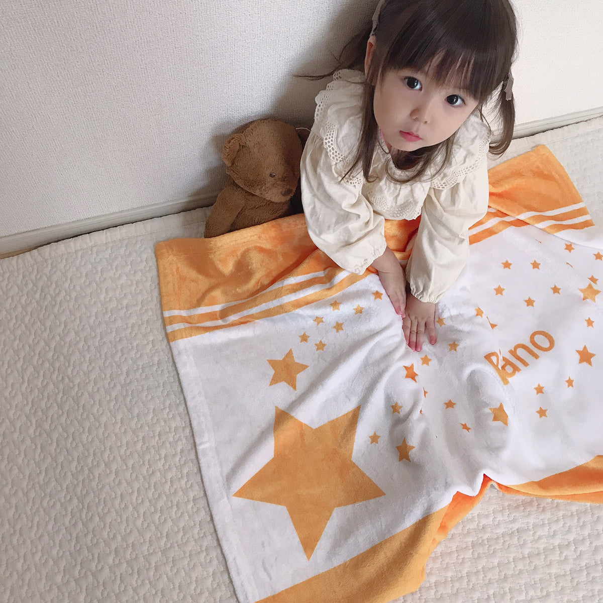 名入れブランケット