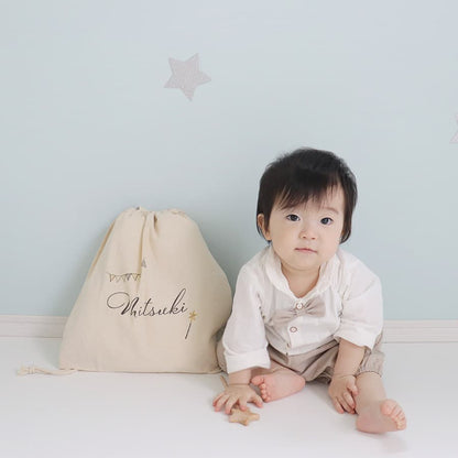 一升餅 1歳誕生日 名前入りリュック イノセントステップ