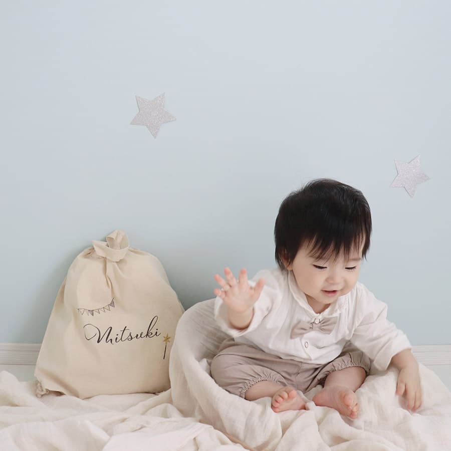 一升餅 1歳誕生日 名前入りリュック イノセントステップ