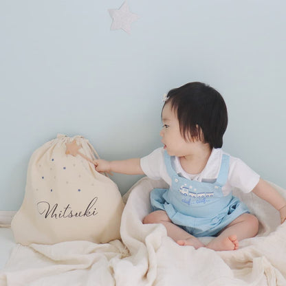 一升餅 1歳誕生日 名前入りリュック きらきらスター