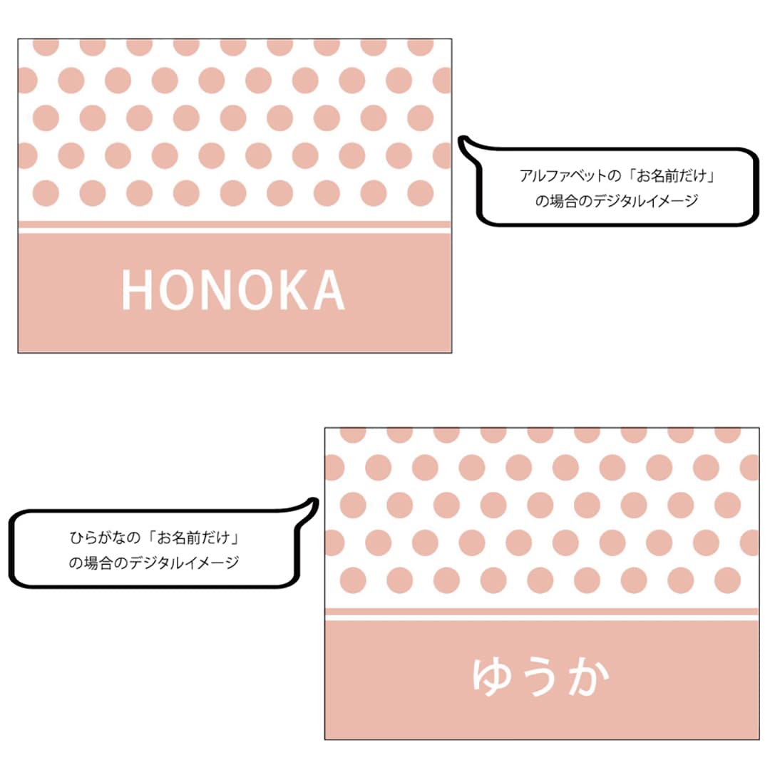 名前入りブランケット ももいろドット